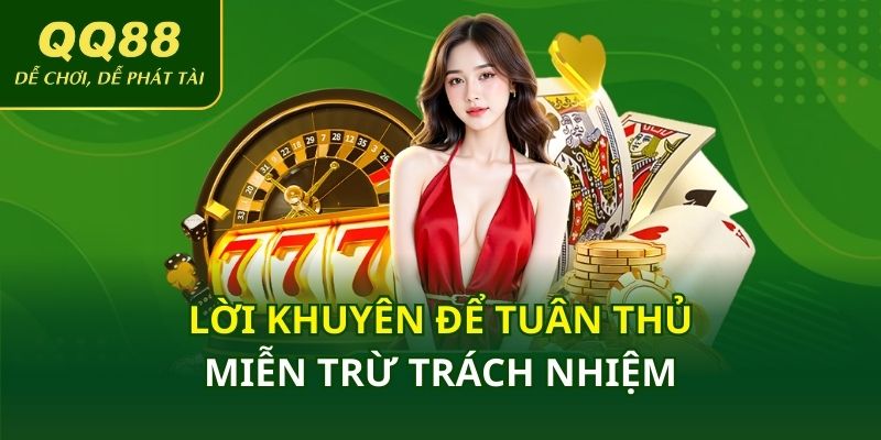 Lời khuyên để tuân thủ miễn trừ trách nhiệm